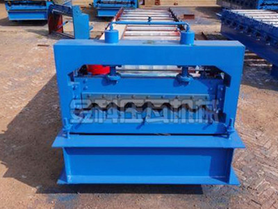 750型扣槽压瓦机