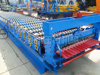 波纹屋面瓦成型机