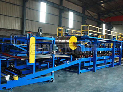 彩钢瓦复合夹芯板机