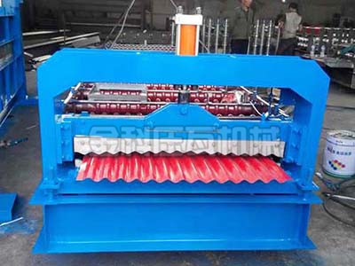 加宽水波纹压瓦机